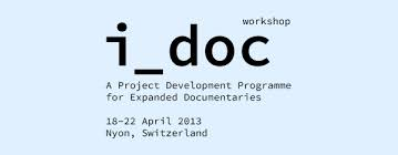 - “i_doc workshop: un programa de desarrollo para proyectos documentales interactivos”