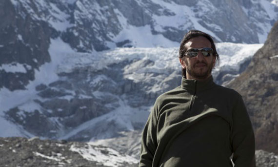 The shoot for Vicari’s new film kicks off on Mont Blanc