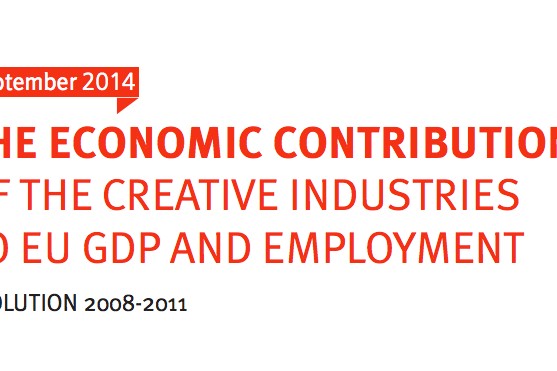 "The contribution of creative industries to the EU economy in terms of GDP and employment"