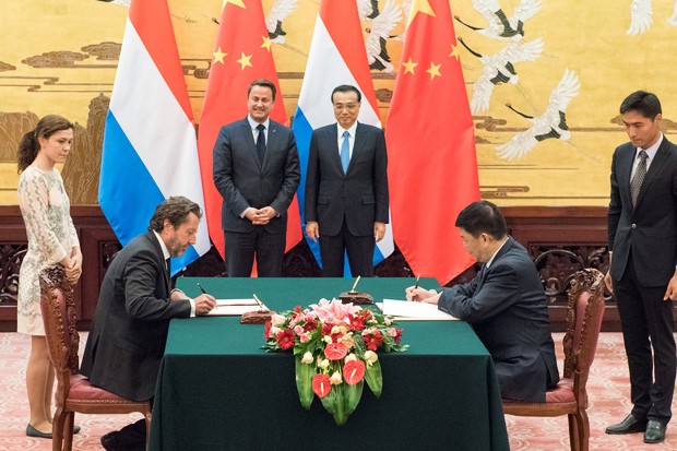 Le Luxembourg et la Chine signent un traité de coproduction