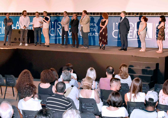 El equipo de prensa de L’Isola del Cinema premia a Pif