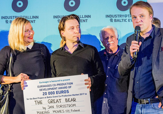 Baltic Event e Industry@Tallinn premiano i migliori progetti di film al Black Nights