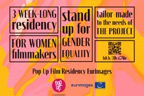 Pop Up Film Residency Eurimages supporta le donne nell'industria cinematografica