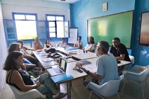 The first session of the MFI Script 2 Film Workshops is now under way