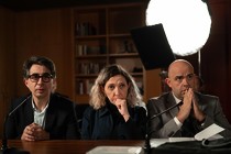 Carlo Padial shooting his new comedy Pizza Movies