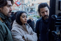 Diego Luna directing his fourth fiction film, A Mouthful of Ash
