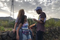 Matar cangrejos, de Omar Al Abdul Razzak, en pleno rodaje