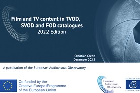 Produrre – Coprodurre... - Il 32% di film e stagioni televisive nei cataloghi VoD sono produzioni europee e il 21% sono di origine EU27, rivela il nuovo rapporto OEA - 29/03/2023